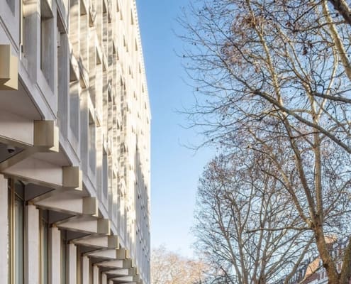 A mid century icon meticulously restored on Grosvenor Square